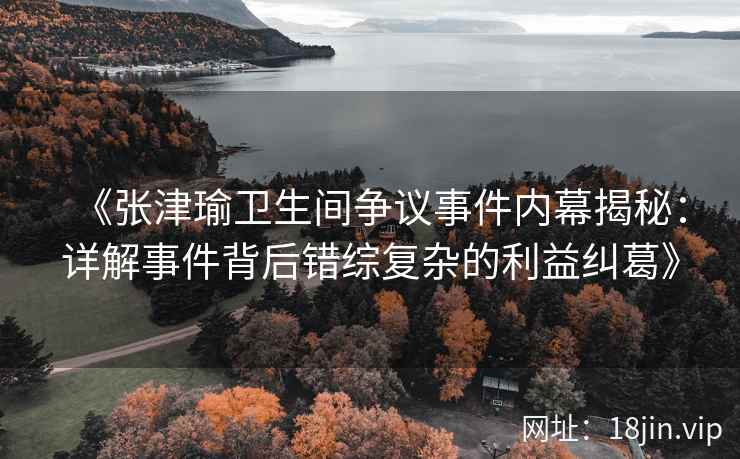 《张津瑜卫生间争议事件内幕揭秘:详解事件背后错综复杂的利益纠葛》 《张津瑜卫生间争议事件内幕揭秘:详解事件背后错综复杂的利益纠葛》