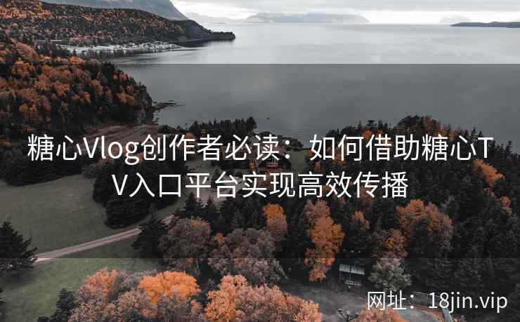 糖心Vlog创作者必读：如何借助糖心TV入口平台实现高效传播